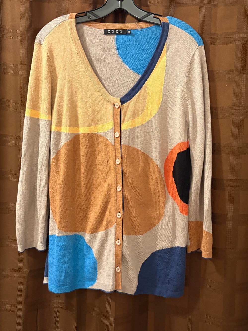 Zozo‎ Circle Pattern Cardigan size XL